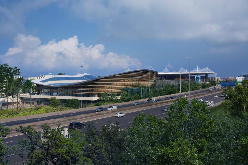 Paris 2024 Olympics Aquatic Centre by VenhoevenCS and Ateliers 2/3/4/