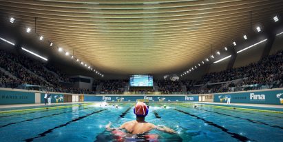 Paris 2024 Olympics Aquatic Centre by VenhoevenCS and Ateliers 2/3/4/