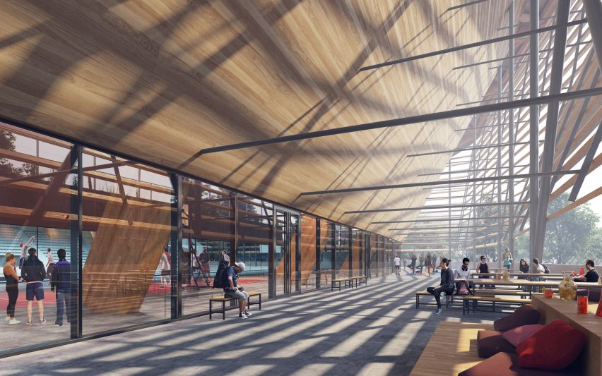 Paris 2024 Olympics Aquatic Centre by VenhoevenCS and Ateliers 2/3/4/