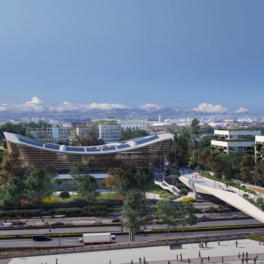Paris 2024 Olympics Aquatic Centre by VenhoevenCS and Ateliers 2/3/4/