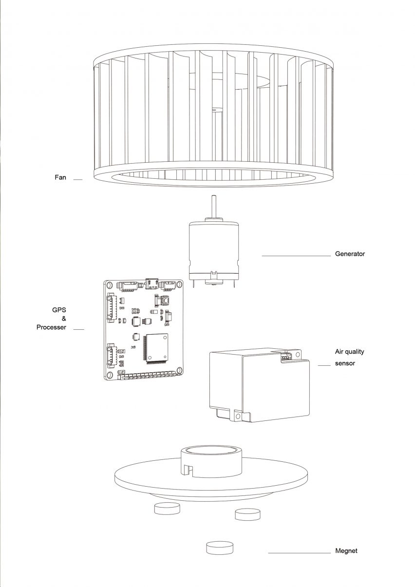 Pollution Ranger and Smog Shade by Huachen Xin monitors and visualises air quality in cities