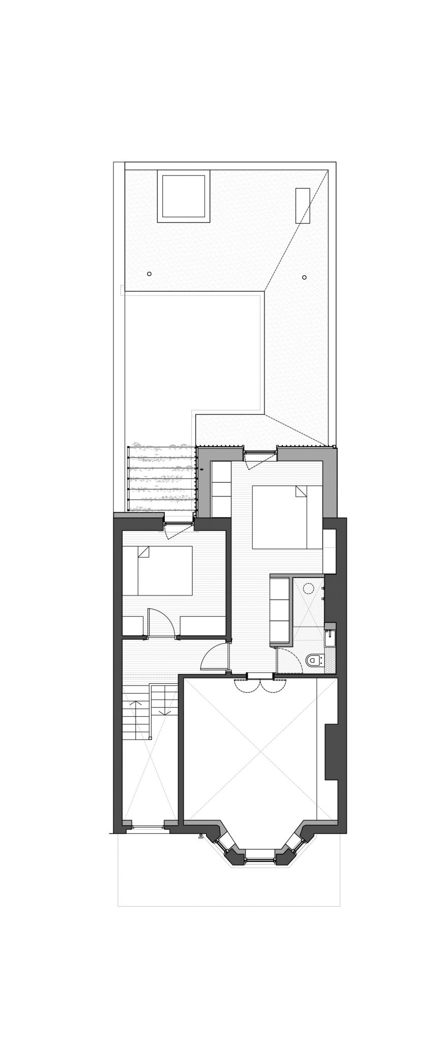 Portobello house by Scullion Architects in Dublin, Ireland
