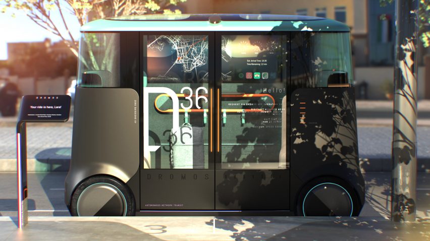 PriestmanGoode designs autonomous on-demand passenger and cargo vehicles for Dromos