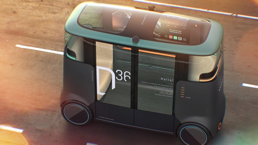 PriestmanGoode designs autonomous on-demand passenger and cargo vehicles for Dromos