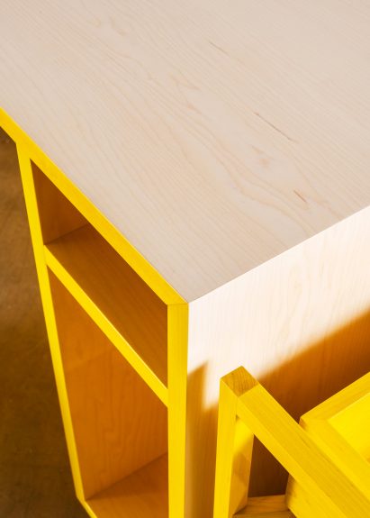 Sabine Marcelis's Candy Cubicle desk was created as part of the Design Museum's Connected project at London Design Festival