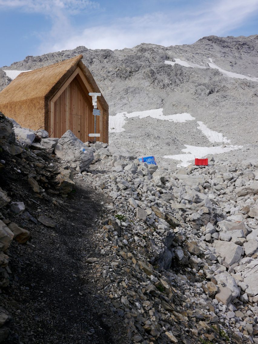 View of University of Stuttgart's alpine hut