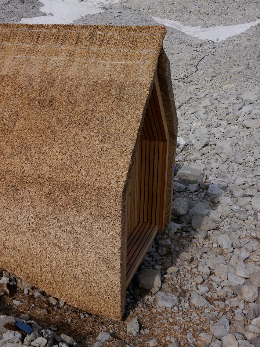 Roof of University of Stuttgart's alpine hut