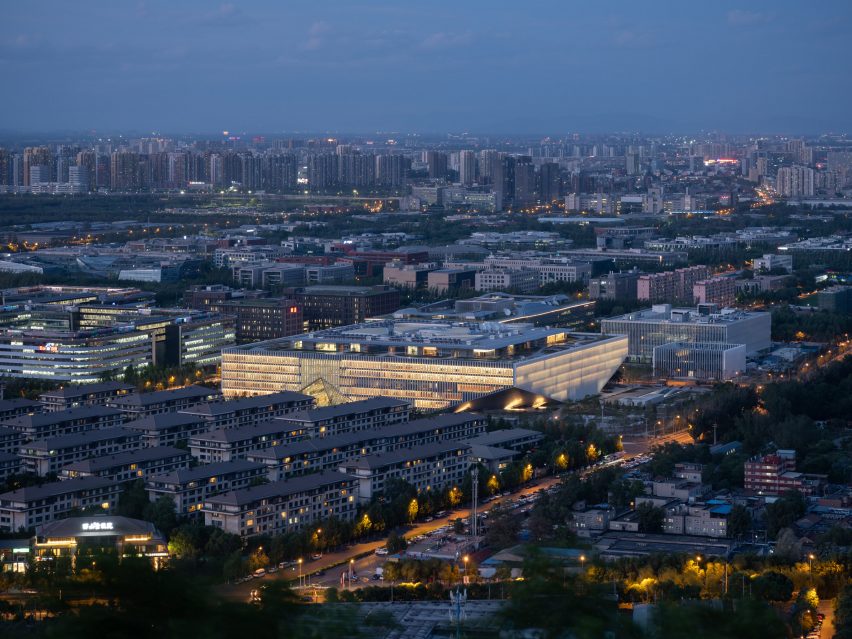 Tencent Beijing Headquarters in China by OMA