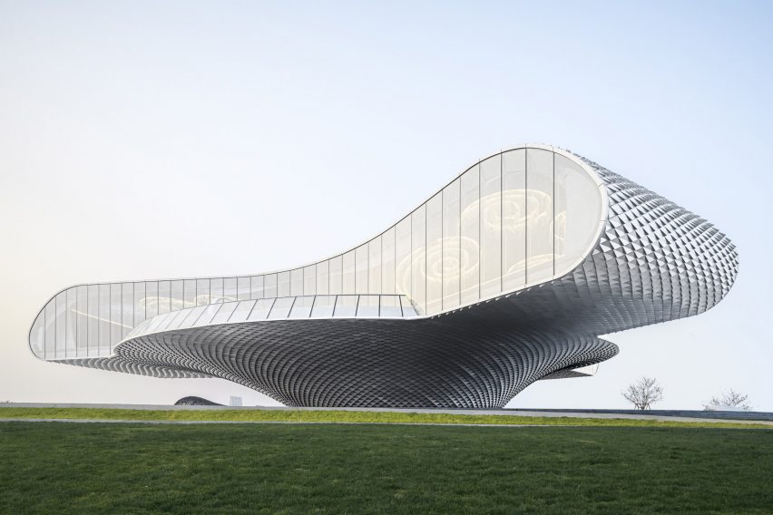 The Wave by Lacime Architects in Tianjin, China