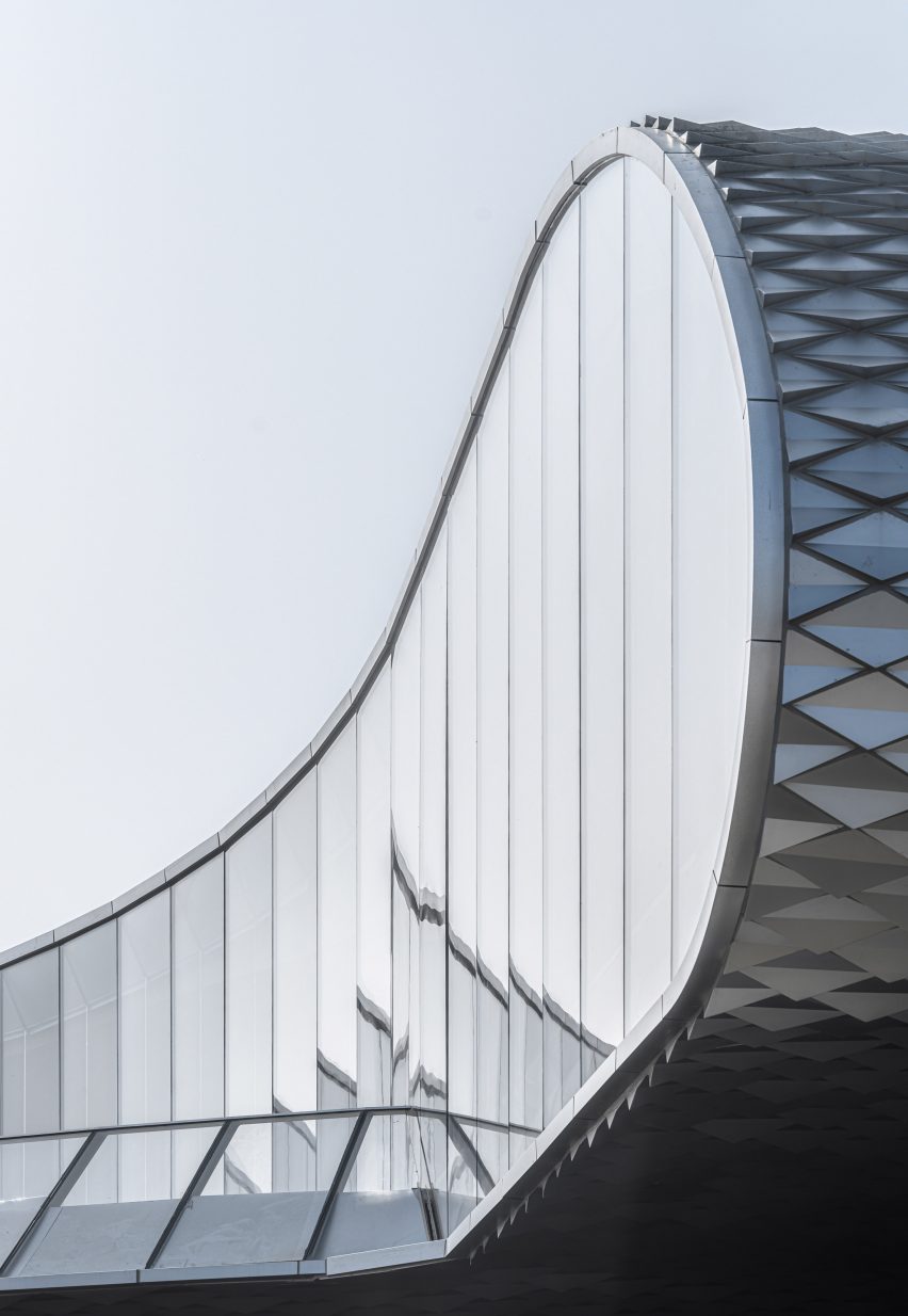 The Wave by Lacime Architects in Tianjin, China