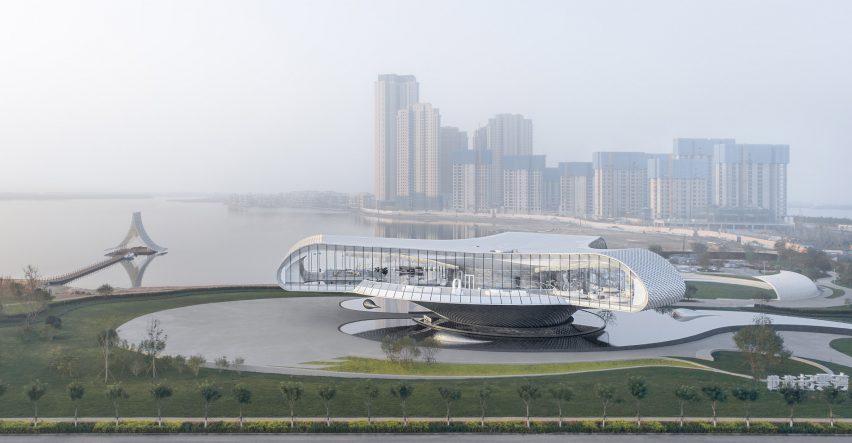 The Wave by Lacime Architects in Tianjin, China