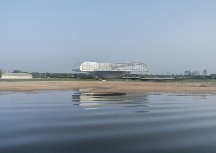 The Wave by Lacime Architects in Tianjin, China