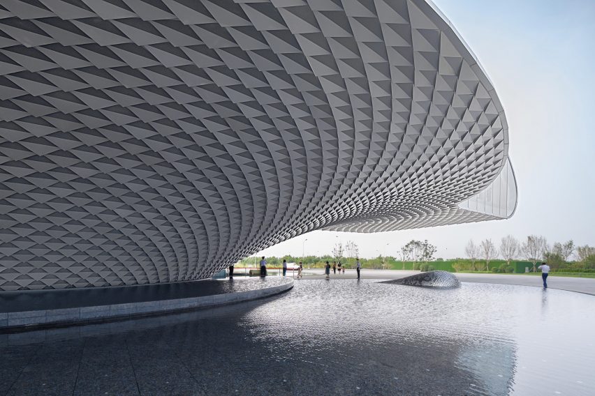 The Wave by Lacime Architects in Tianjin, China