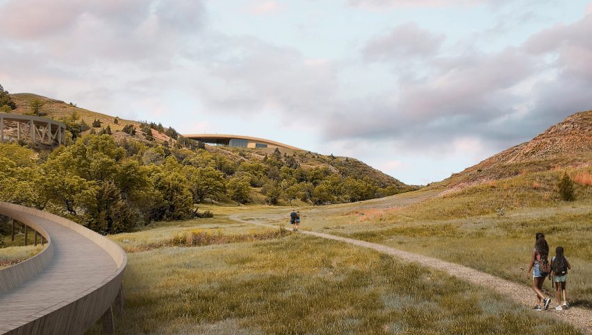 Snøhetta to design Theodore Roosevelt Presidential Library in North Dakota