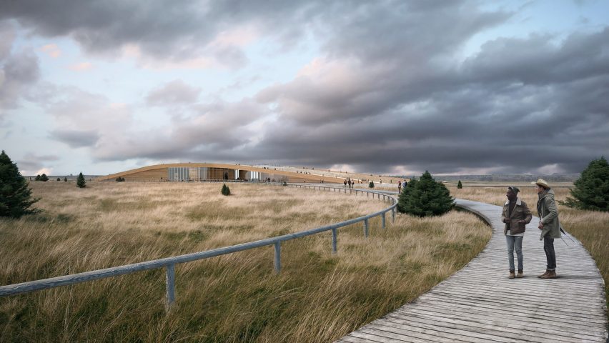 Snøhetta to design Theodore Roosevelt Presidential Library in North Dakota