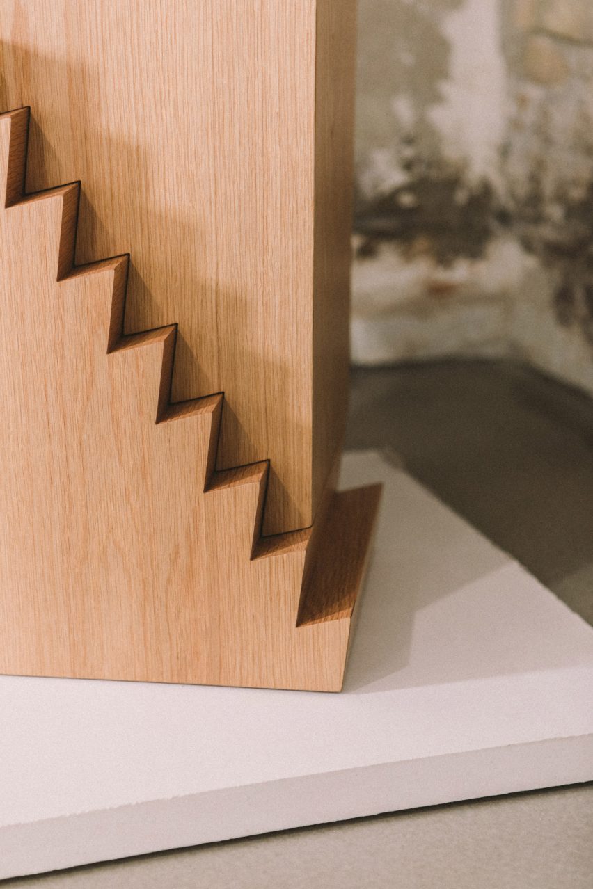 Together and apart stool by Bjarke Ballisager