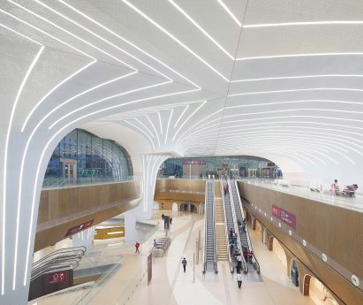  Msheireb station on Doha Metro