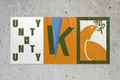 UNbuffer graphic design postcard project by Alexandros Kosmidis