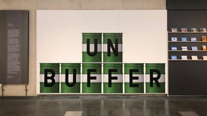 UNbuffer graphic design postcard project by Alexandros Kosmidis