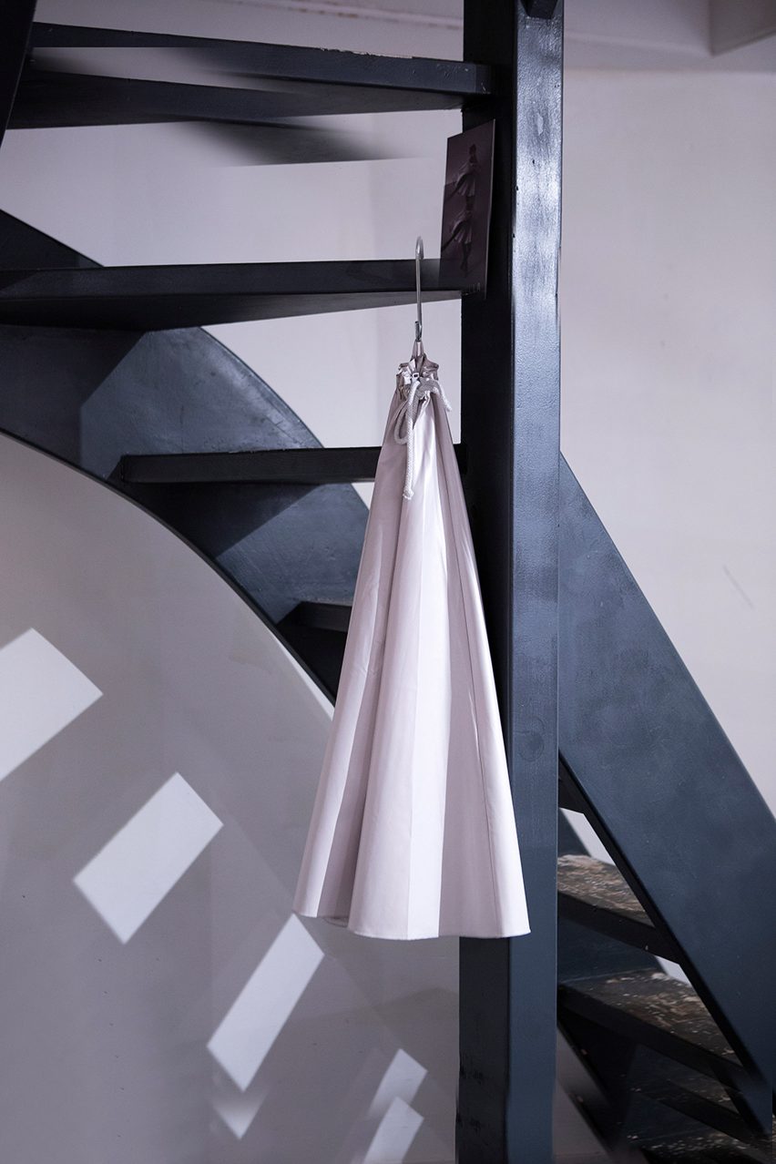 Urbanella gender neutral recycled polyester umbrella cape by Studio Mesh