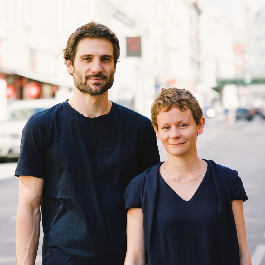 Portrait of Katharina Mischer and Thomas Traxler from Mischer‘traxler studio