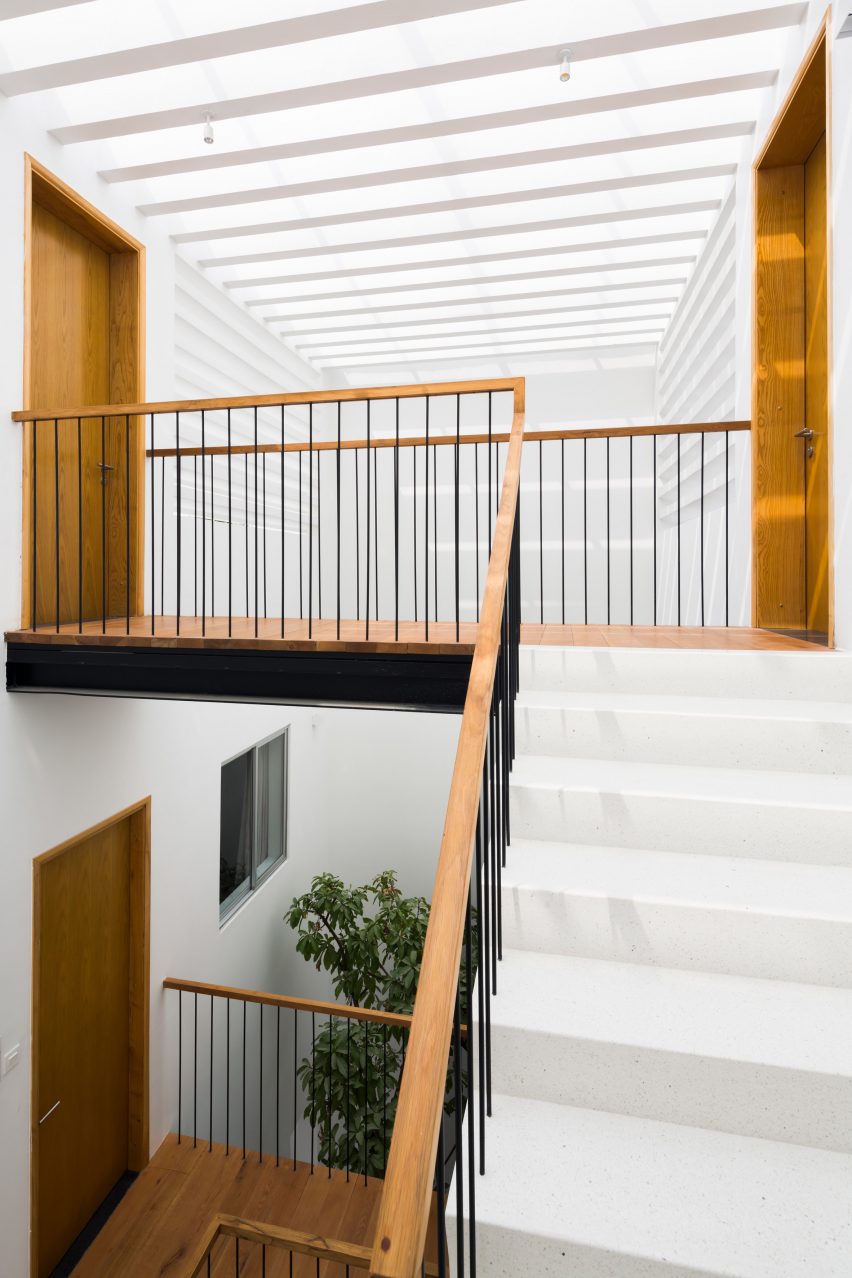 Staircase of Vom House in Vietnam by Sanuki Daisuke Architects