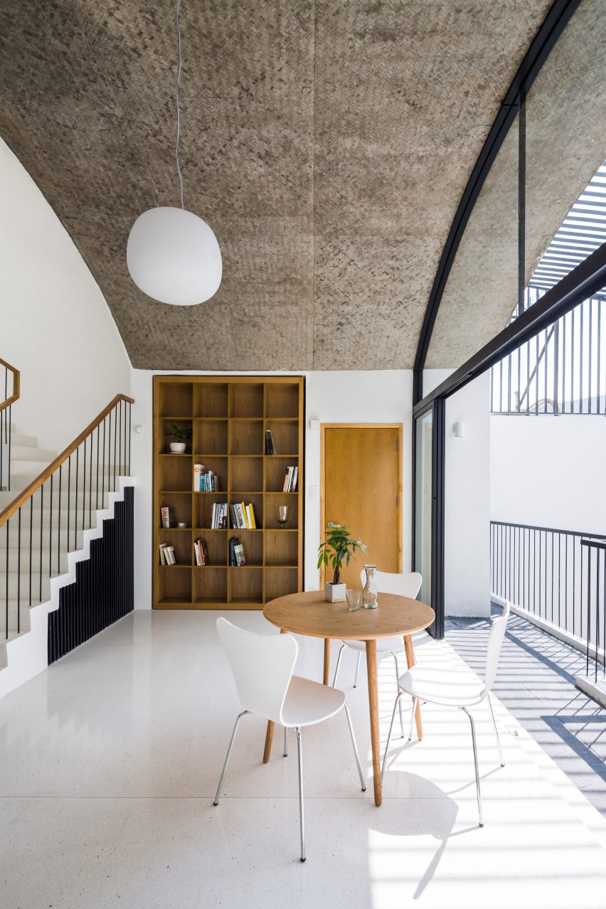First floor of Vom House in Vietnam by Sanuki Daisuke Architects
