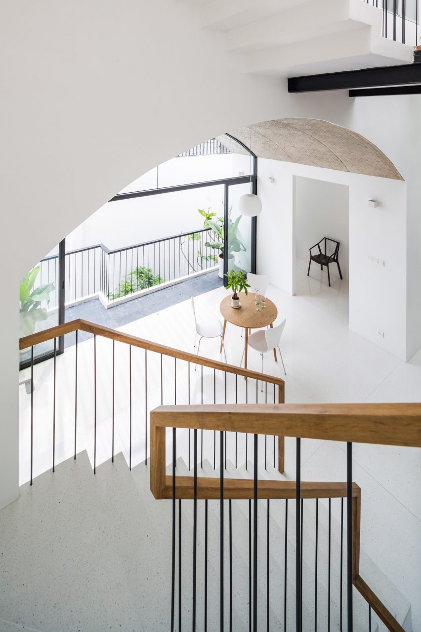 First floor of Vom House in Vietnam by Sanuki Daisuke Architects