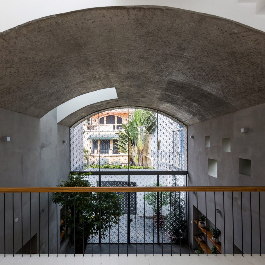 Ground floor of Vom House in Vietnam by Sanuki Daisuke Architects