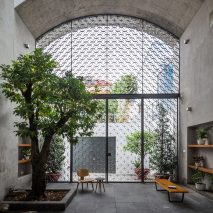 Ground floor of Vom House in Vietnam by Sanuki Daisuke Architects