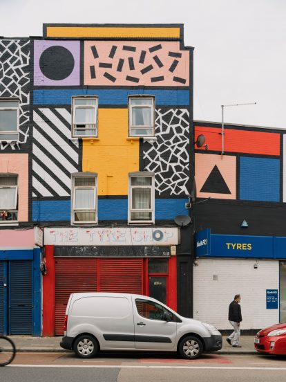 Camille Walala revives Leyton high street with community-funded artwork
