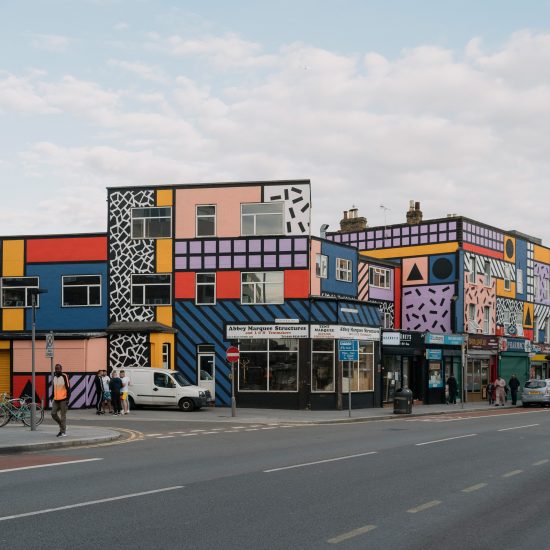 Camille Walala revives Leyton high street with community-funded artwork
