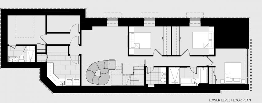 Walker house in Toronto, Canada, by Reflect Architecture
