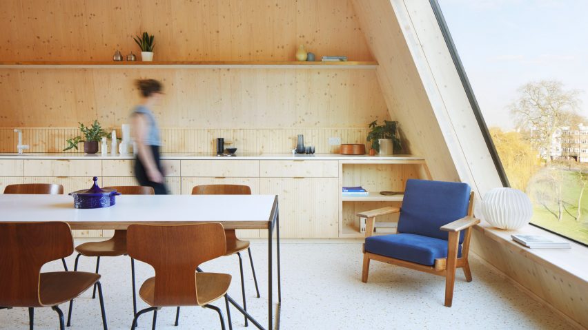 Wooden kitchens: The Rye Apartments by Tikari Works