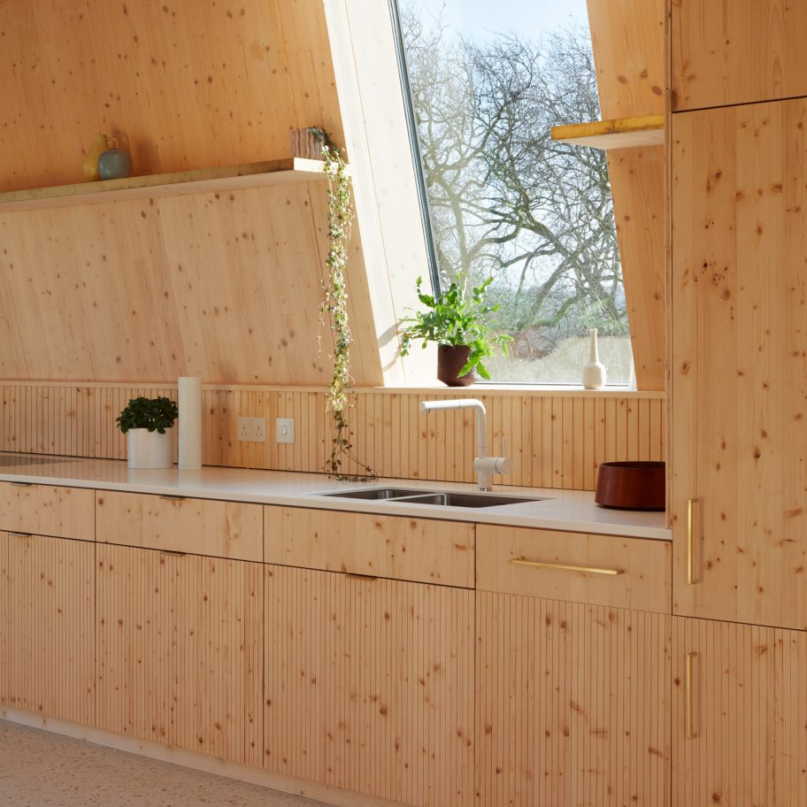 Wooden kitchens: The Rye Apartments by Tikari Works