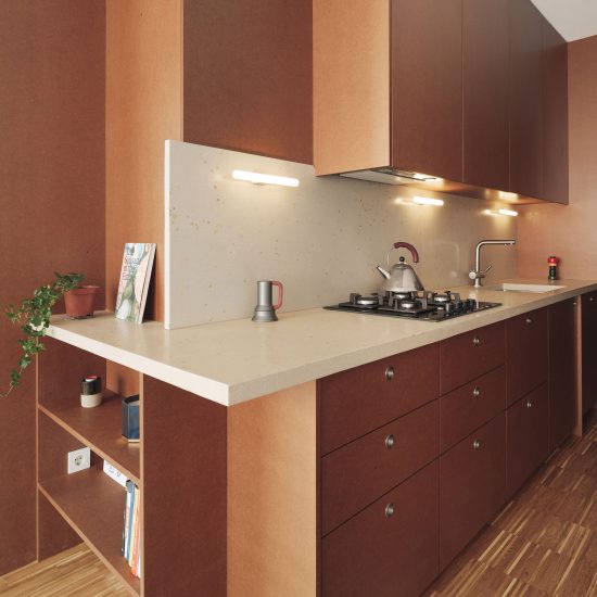 Wooden kitchens: An Attic for David by MH.AP Studio