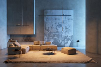 XYZ modular lighting collection by Bybeau Studio