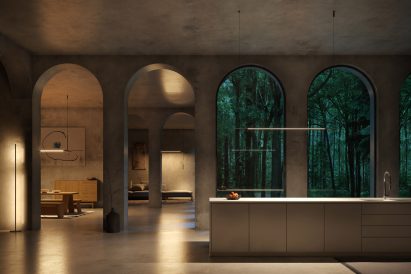 XYZ modular lighting collection by Bybeau Studio