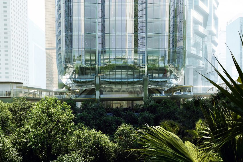 Zaha Hadid Architects Hong Kong skyscraper at 2 Murray Road