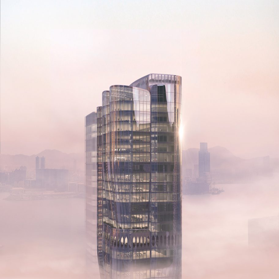 Zaha Hadid Architects Hong Kong skyscraper at 2 Murray Road