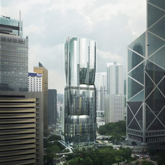 Zaha Hadid Architects Hong Kong skyscraper at 2 Murray Road