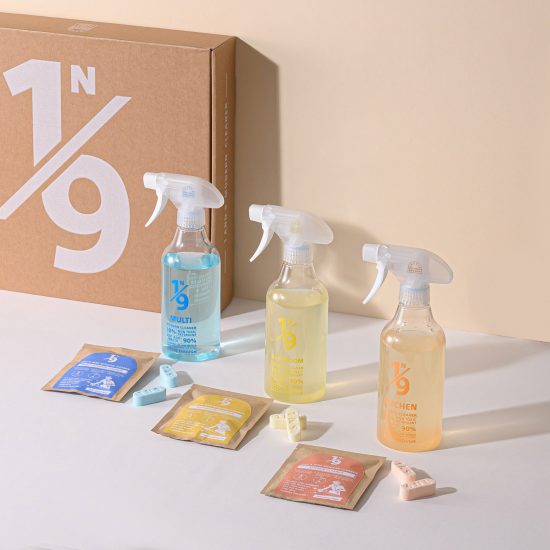 Supublic rids of unnecessary plastic production with 1N9 Modern Cleaner tablets