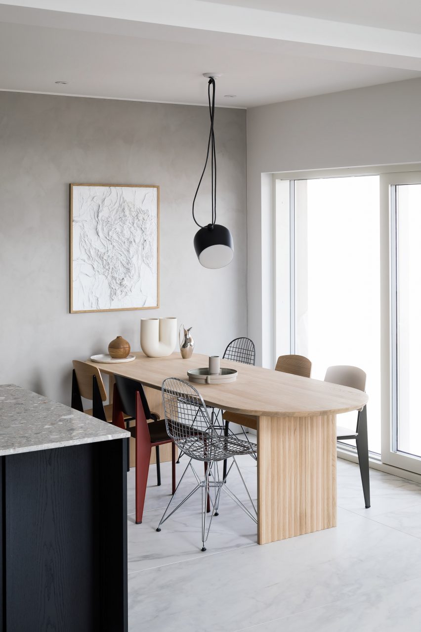 Dining room with products from Finnish Design Shop