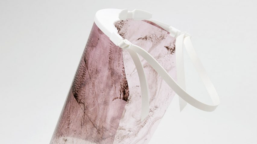 Biodegradable face mask by Alice Potts