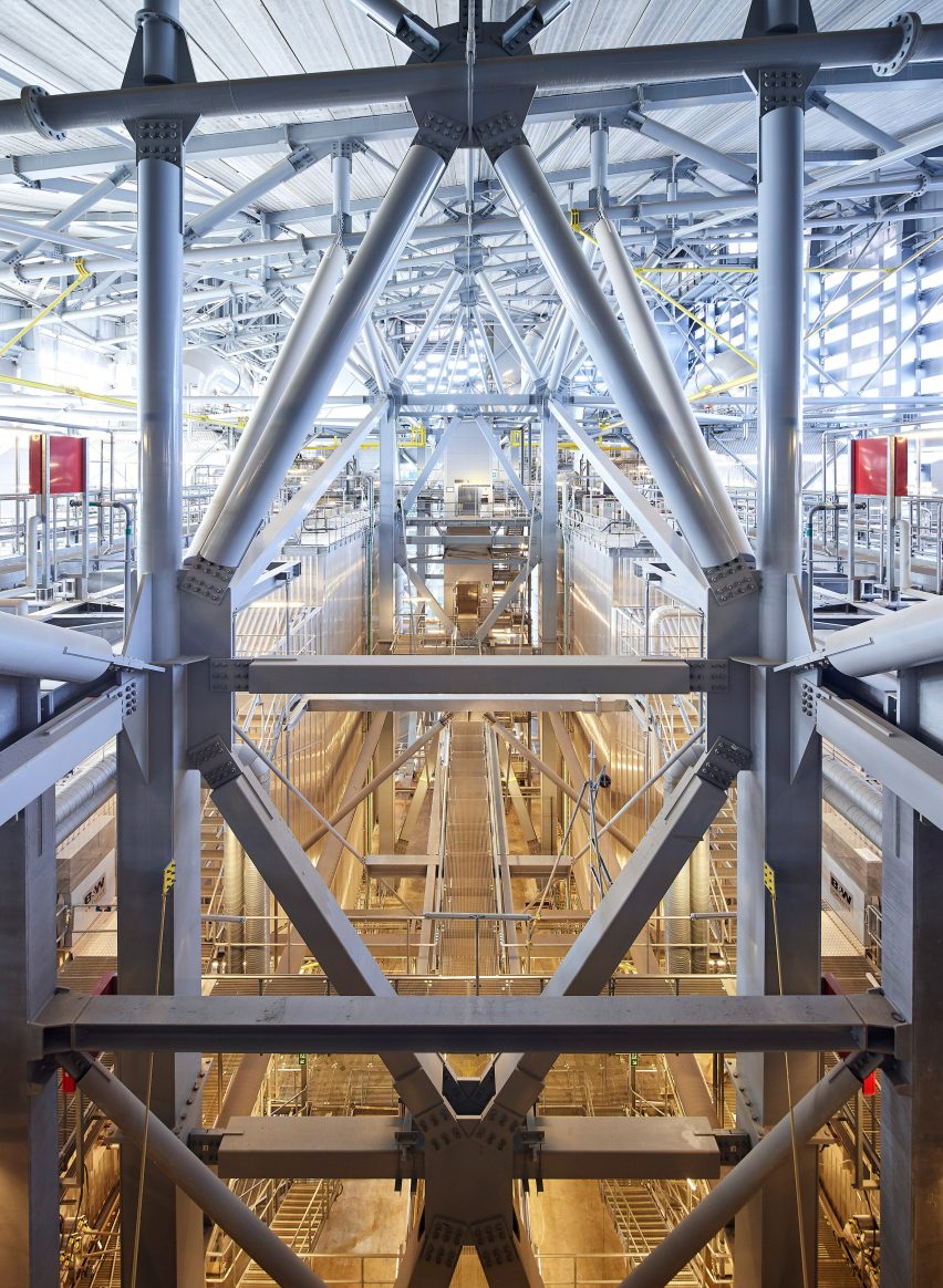 Hufton + Crow photographs of Amager Bakke, the power station and ski slope designed by BIG in Copenhagen