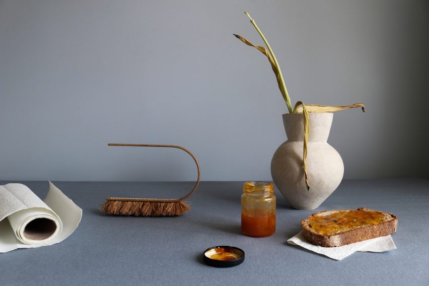 Poppy Lawman designs Bue brushes to be "enjoyed in and out of use"