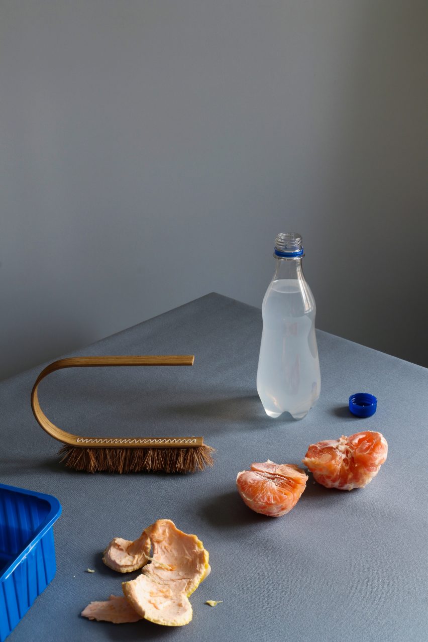 Poppy Lawman designs Bue brushes to be "enjoyed in and out of use"