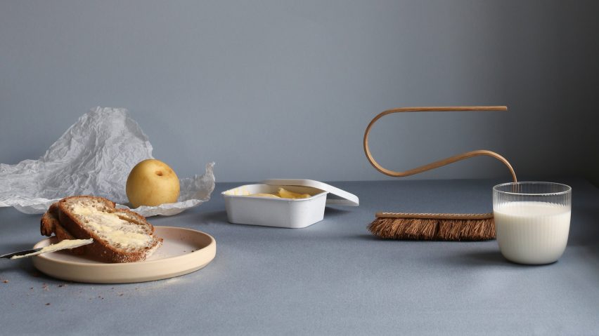 Poppy Lawman designs Bue brushes to be "enjoyed in and out of use"