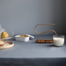Poppy Lawman designs Bue brushes to be "enjoyed in and out of use"