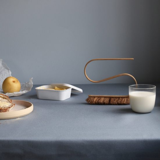 Poppy Lawman designs Bue brushes to be "enjoyed in and out of use"